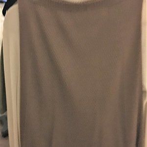 St. John Tan Stretchy Textured Beautiful Skirt 4